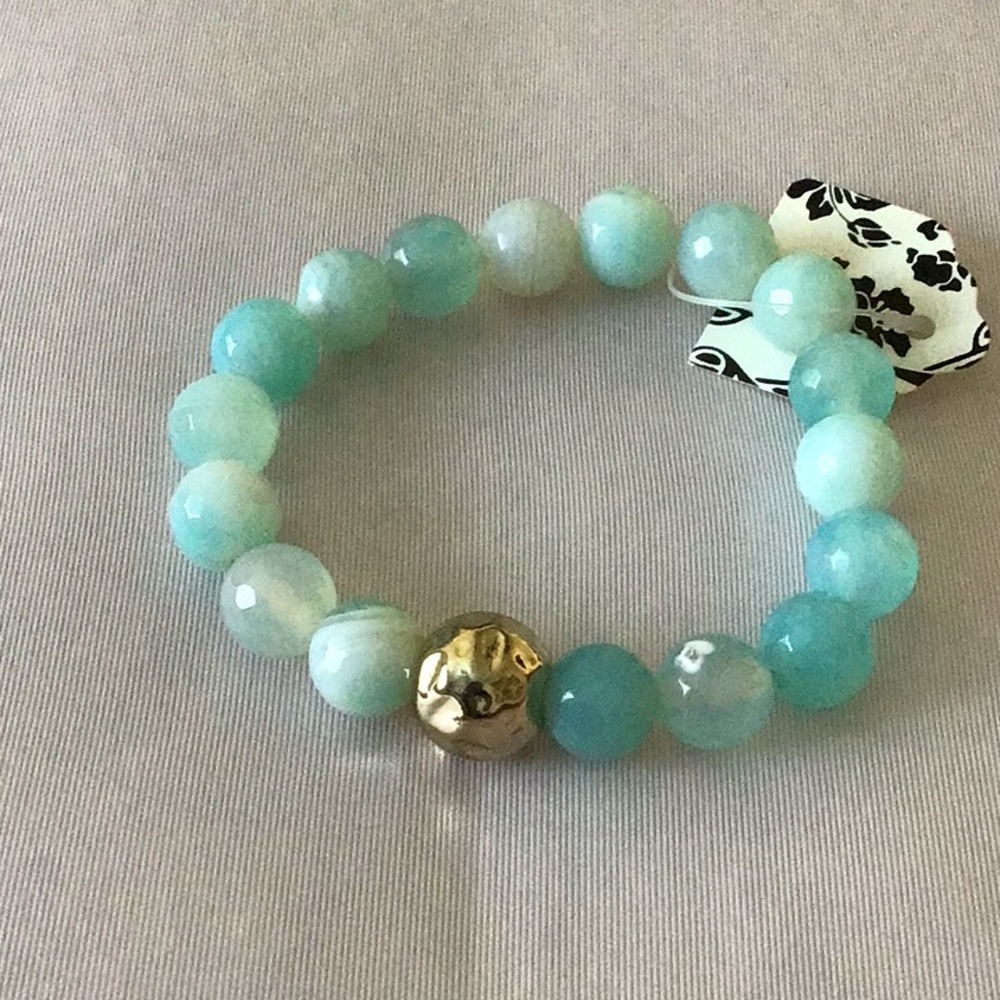 Jadeite Bead Bracelet